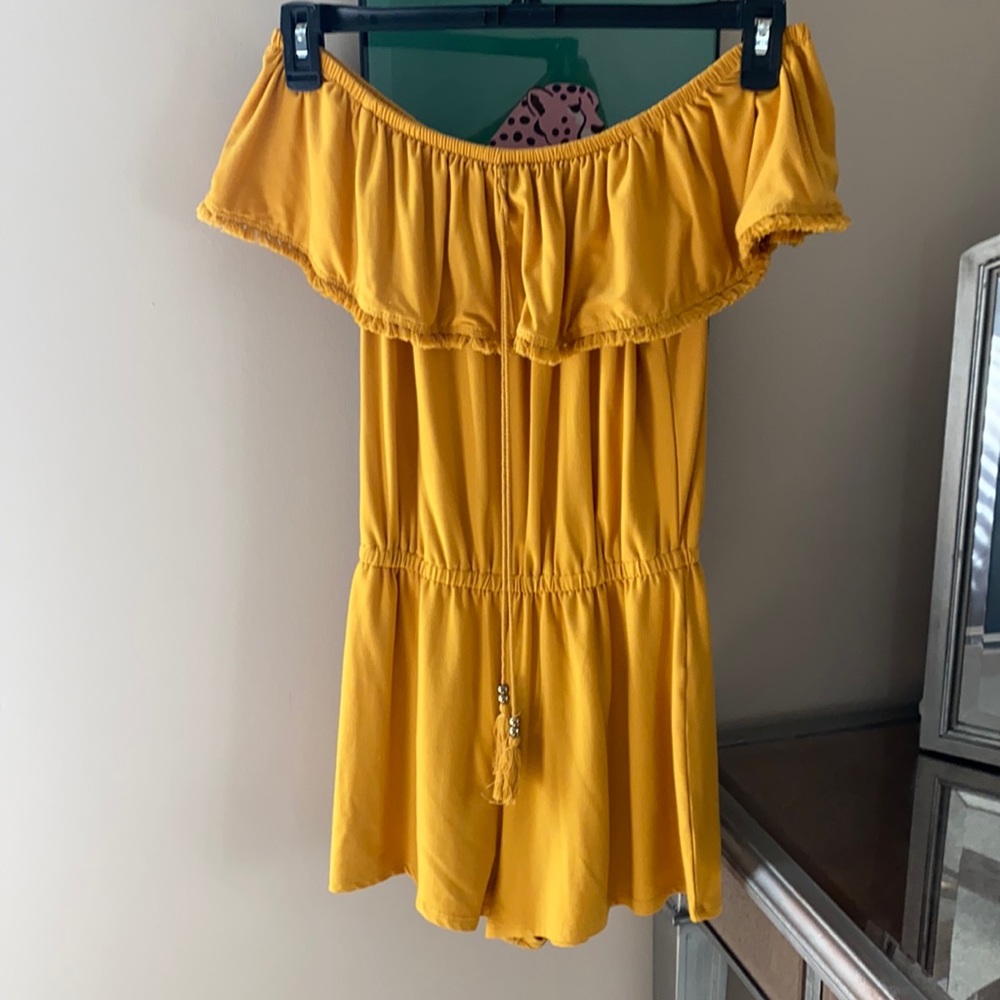Off the shoulder romper
